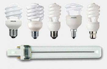 Разнообразие форм современных люминесцентных ламп
